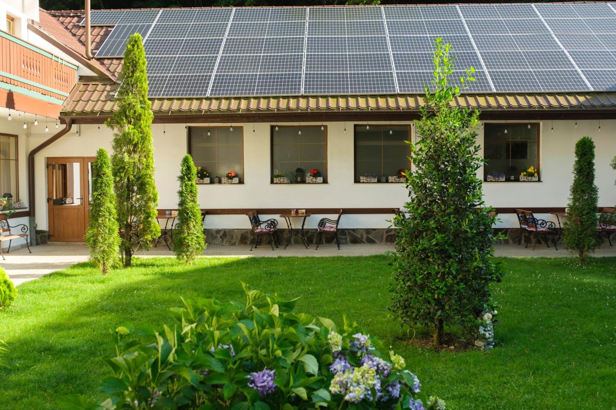 Pensiunea Sibiel Exteriör bild